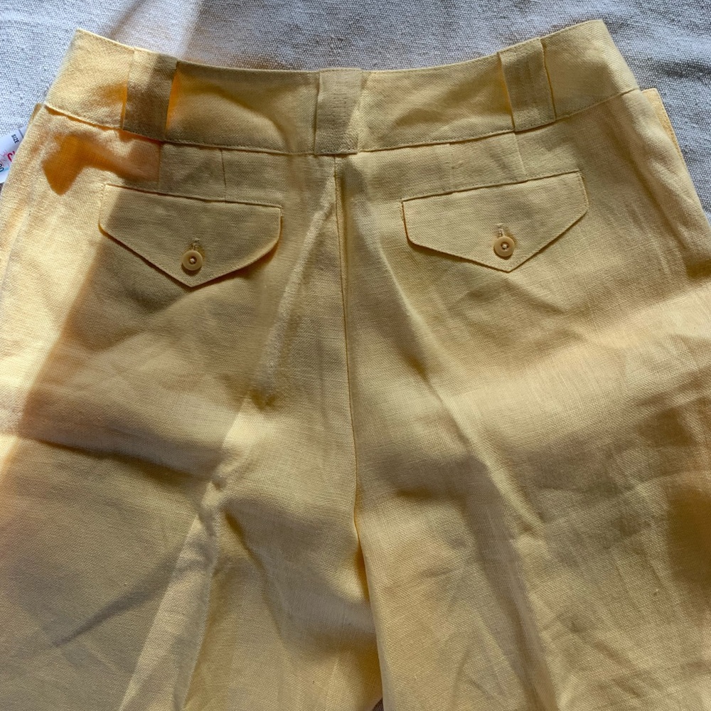Talbots linen pants! Size 4!